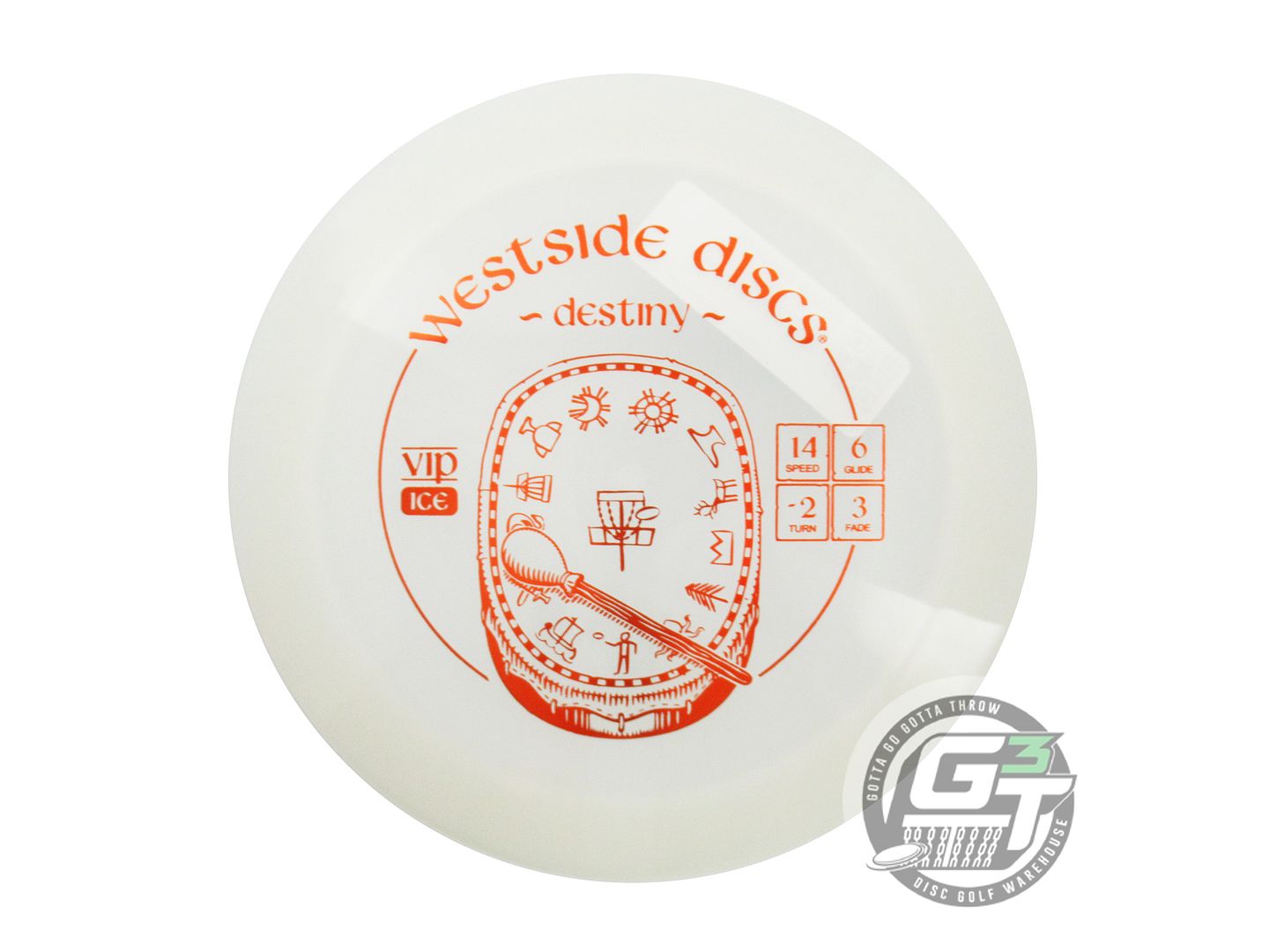 Westside VIP Ice Destiny Distance Driver Golf Disc (Individually Listed)