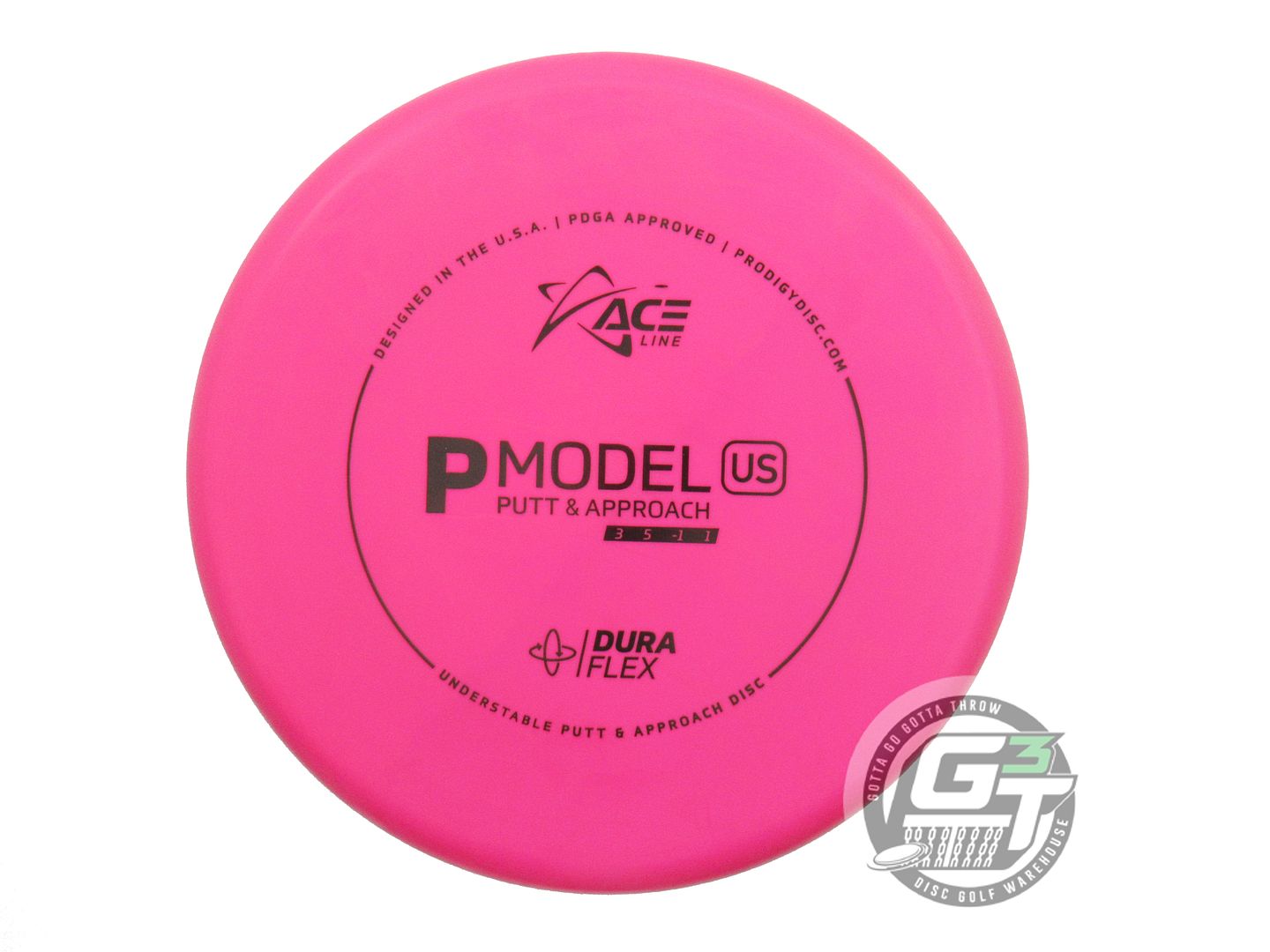 Prodigy Ace Line DuraFlex P Model US Putter Golf Disc (Individually Listed)