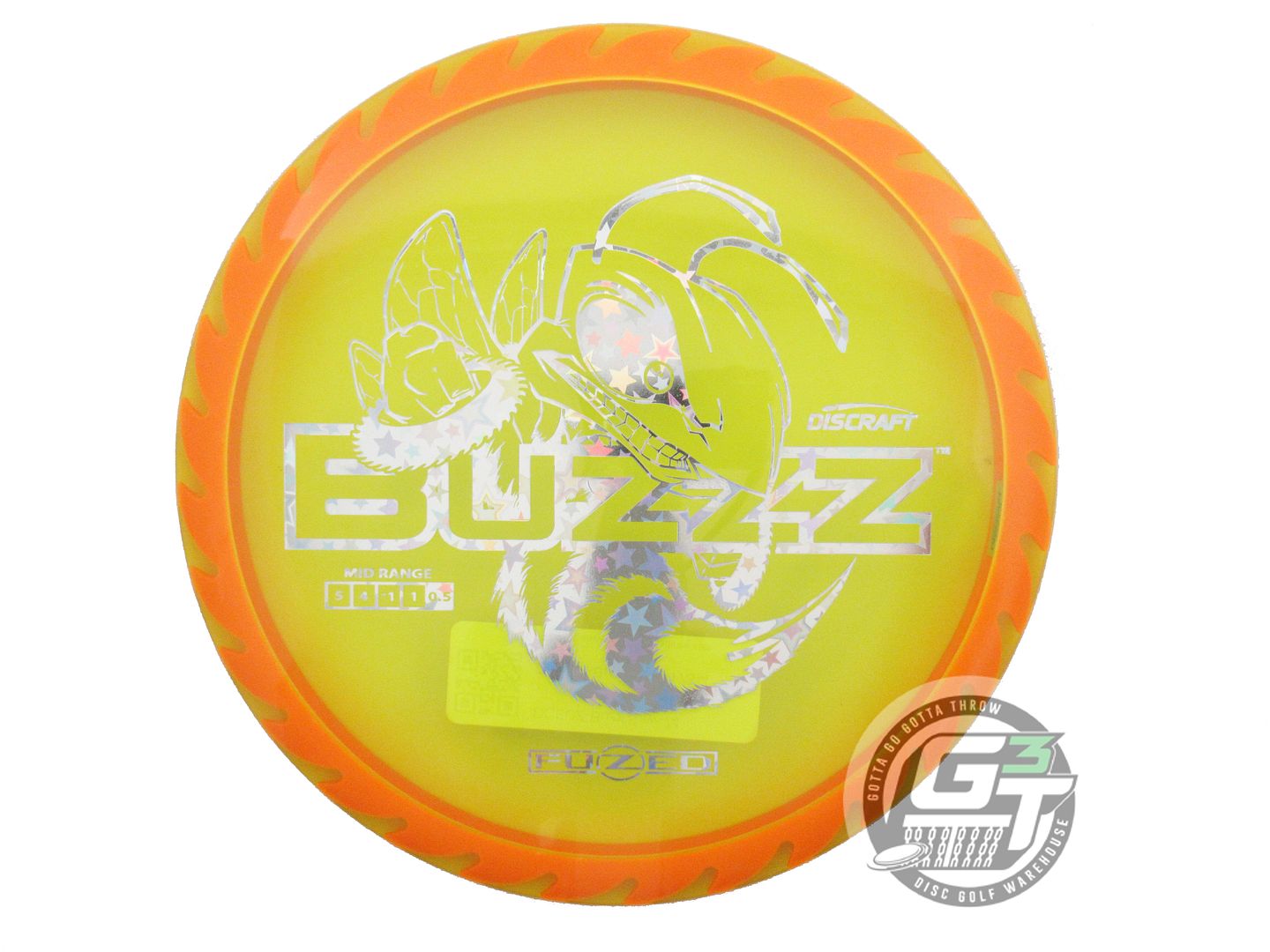 Discraft Fuzed Line Buzzz w/ Saw Pattern Midrange Golf Disc (Individually Listed)