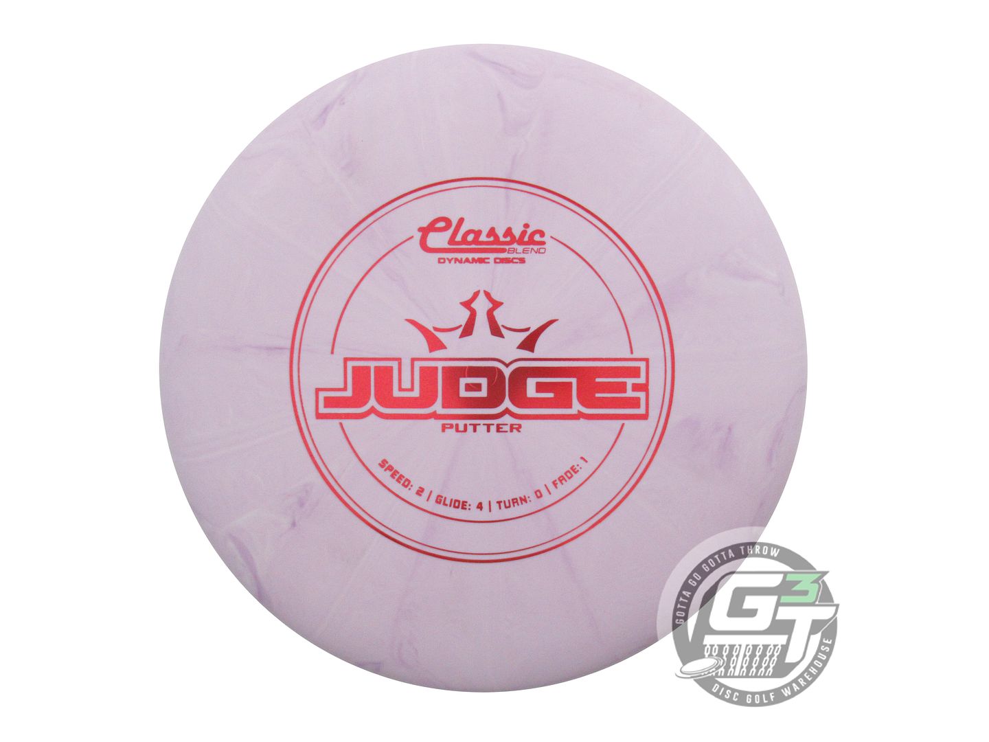 Dynamic Discs Classic Blend Burst Judge Putter Golf Disc (Individually Listed)