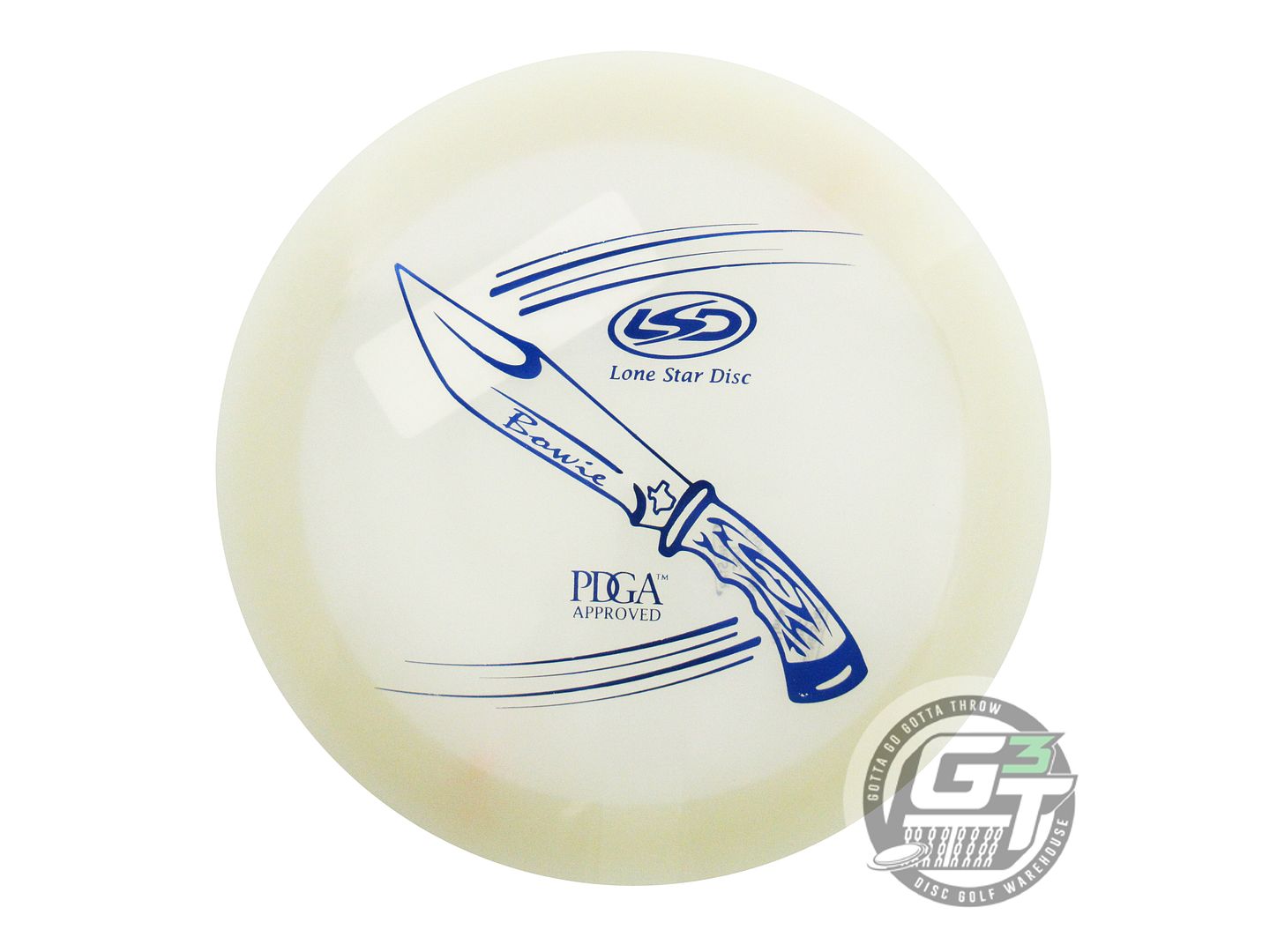Lone Star Artist Series Glow Alpha Bowie Distance Driver Golf Disc (Individually Listed)