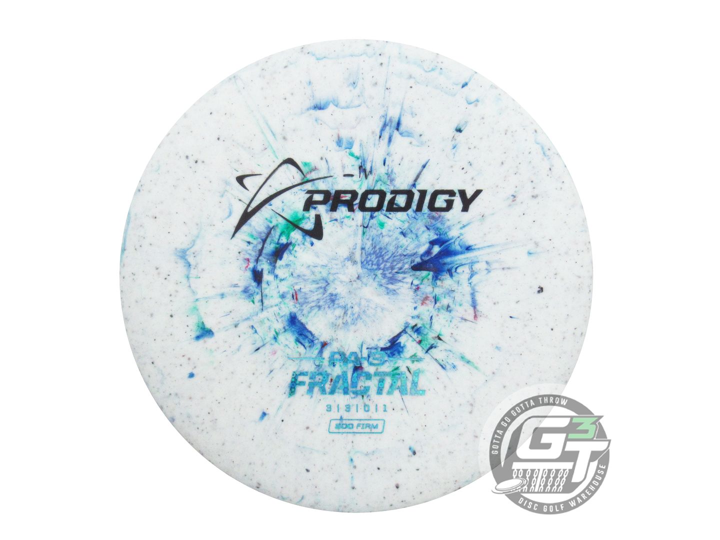 Prodigy 300 Firm Fractal PA3 Putter Golf Disc (Individually Listed)