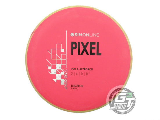 Axiom Simon Line Electron Pixel [Simon Lizotte] Putter Golf Disc (Individually Listed)