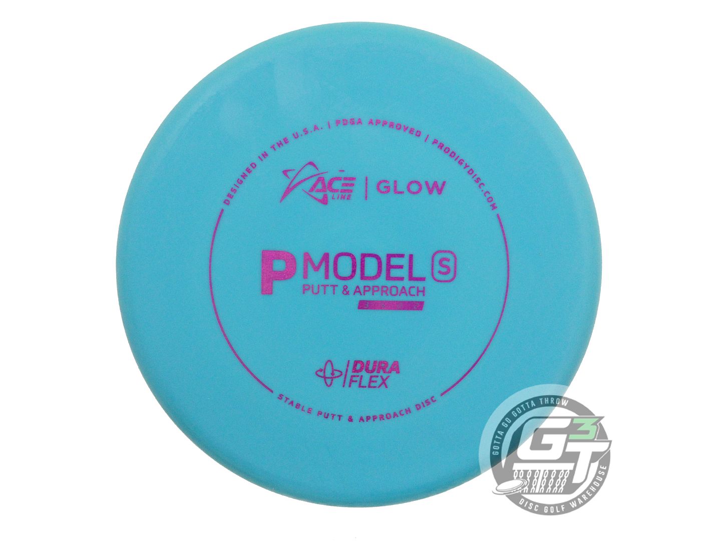 Prodigy Ace Line Glow DuraFlex P Model S Putter Golf Disc (Individually Listed)