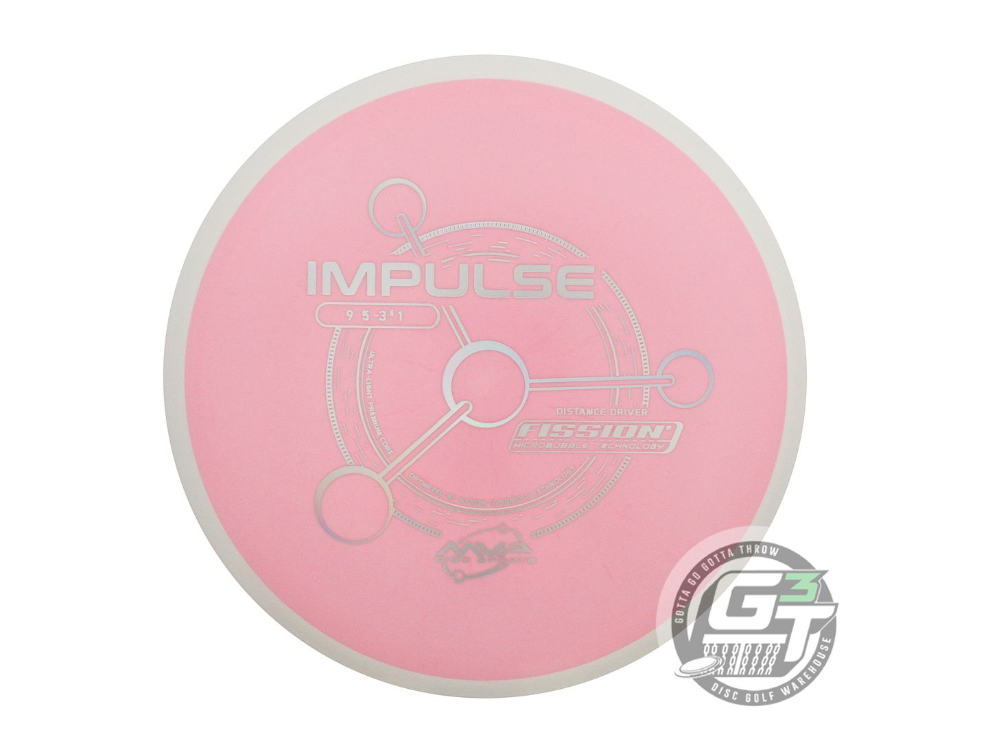 MVP Fission Impulse Distance Driver Golf Disc (Individually Listed)