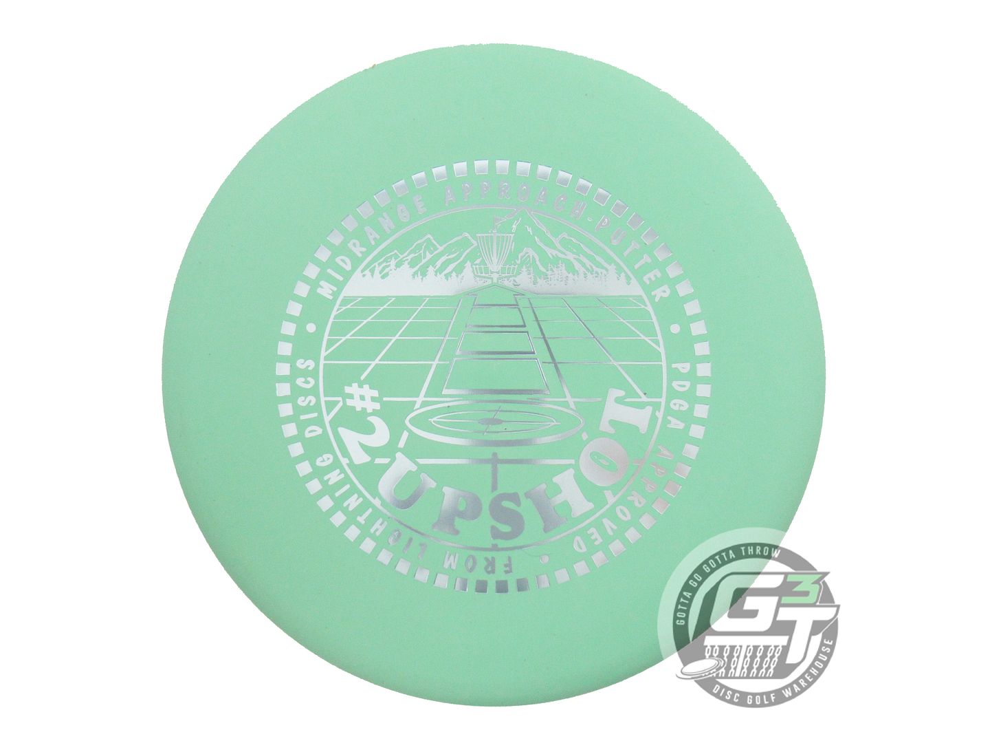 Lightning Standard #2 Upshot Putter Golf Disc (Individually Listed)