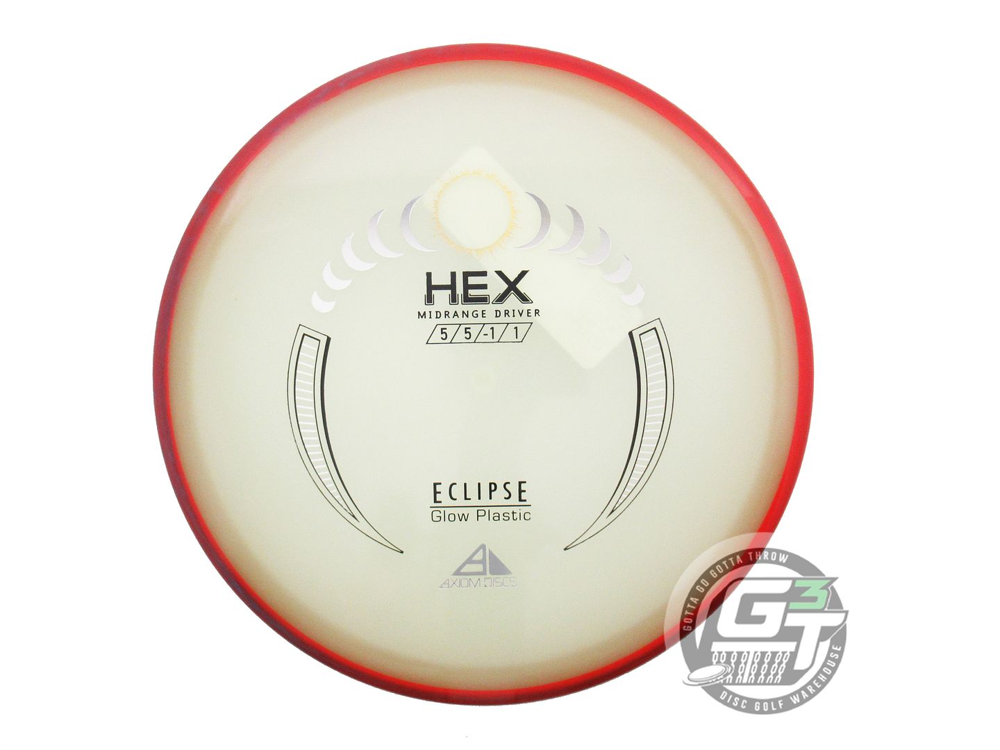 Axiom Eclipse 2.0 Glow Proton Hex Midrange Golf Disc (Individually Listed)