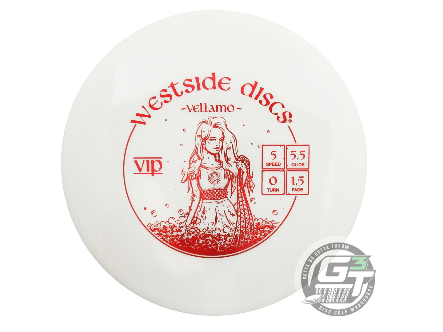 Westside VIP Vellamo Midrange Golf Disc (Individually Listed)