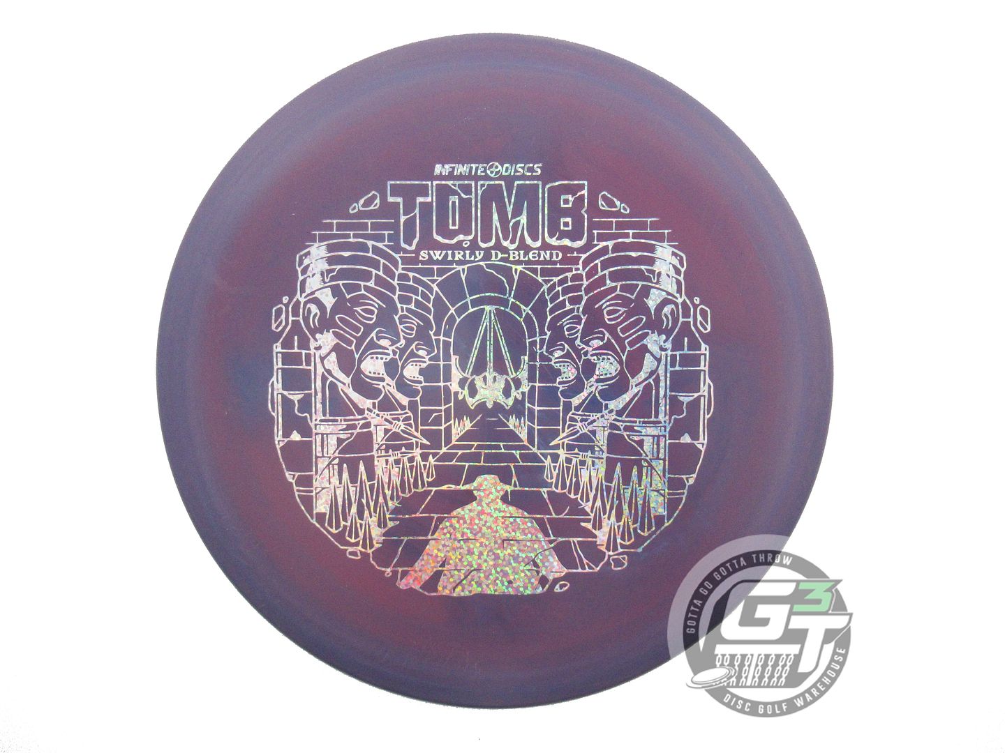 Infinite Discs Swirly D-Blend Tomb Putter Golf Disc (Individually Listed)