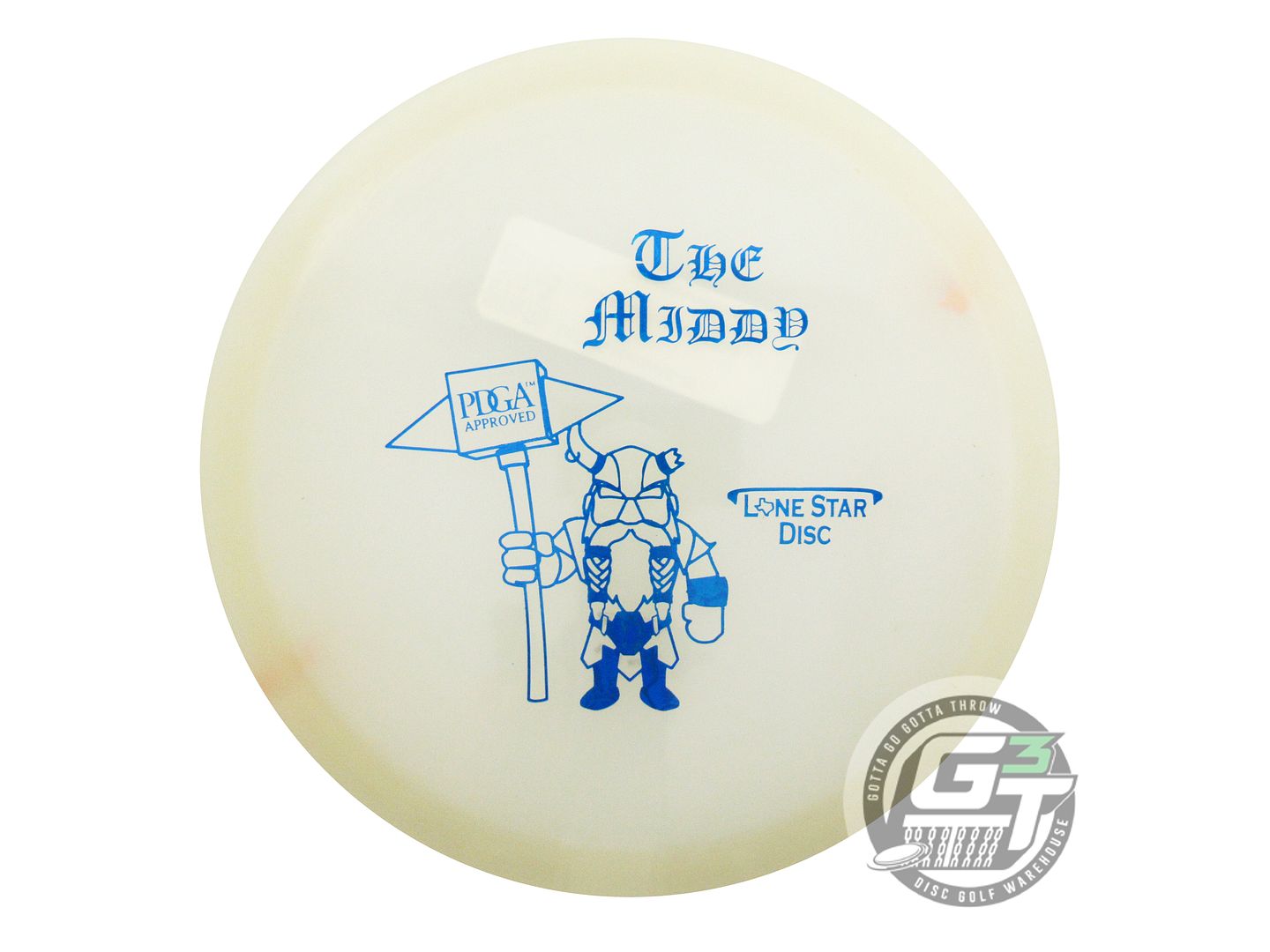 Lone Star Artist Series Glow Bravo The Middy Midrange Golf Disc (Individually Listed)