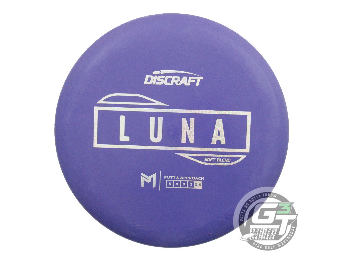 Discraft Paul McBeth Signature Putter Line Soft Luna Putter Golf Disc (Individually Listed)