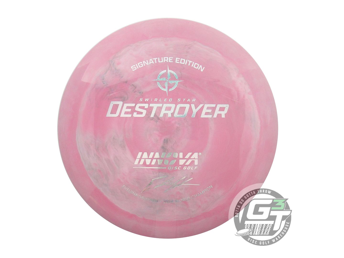 Innova Signature Edition Eveliina Salonen 1X Swirled Star Destroyer Distance Driver Golf Disc (Individually Listed)