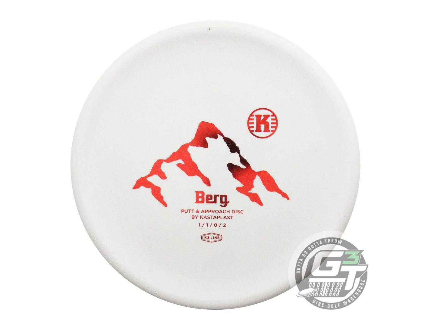 Kastaplast K3 Berg Putter Golf Disc (Individually Listed)