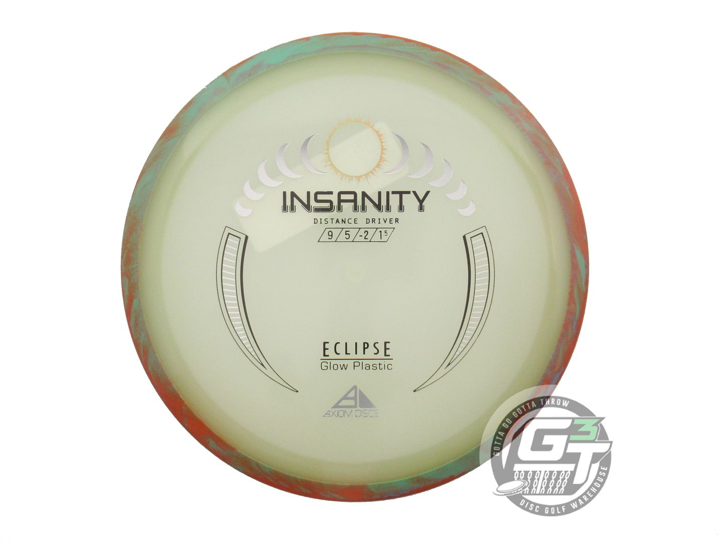 Axiom Eclipse 2.0 Glow Proton Insanity Distance Driver Golf Disc (Individually Listed)