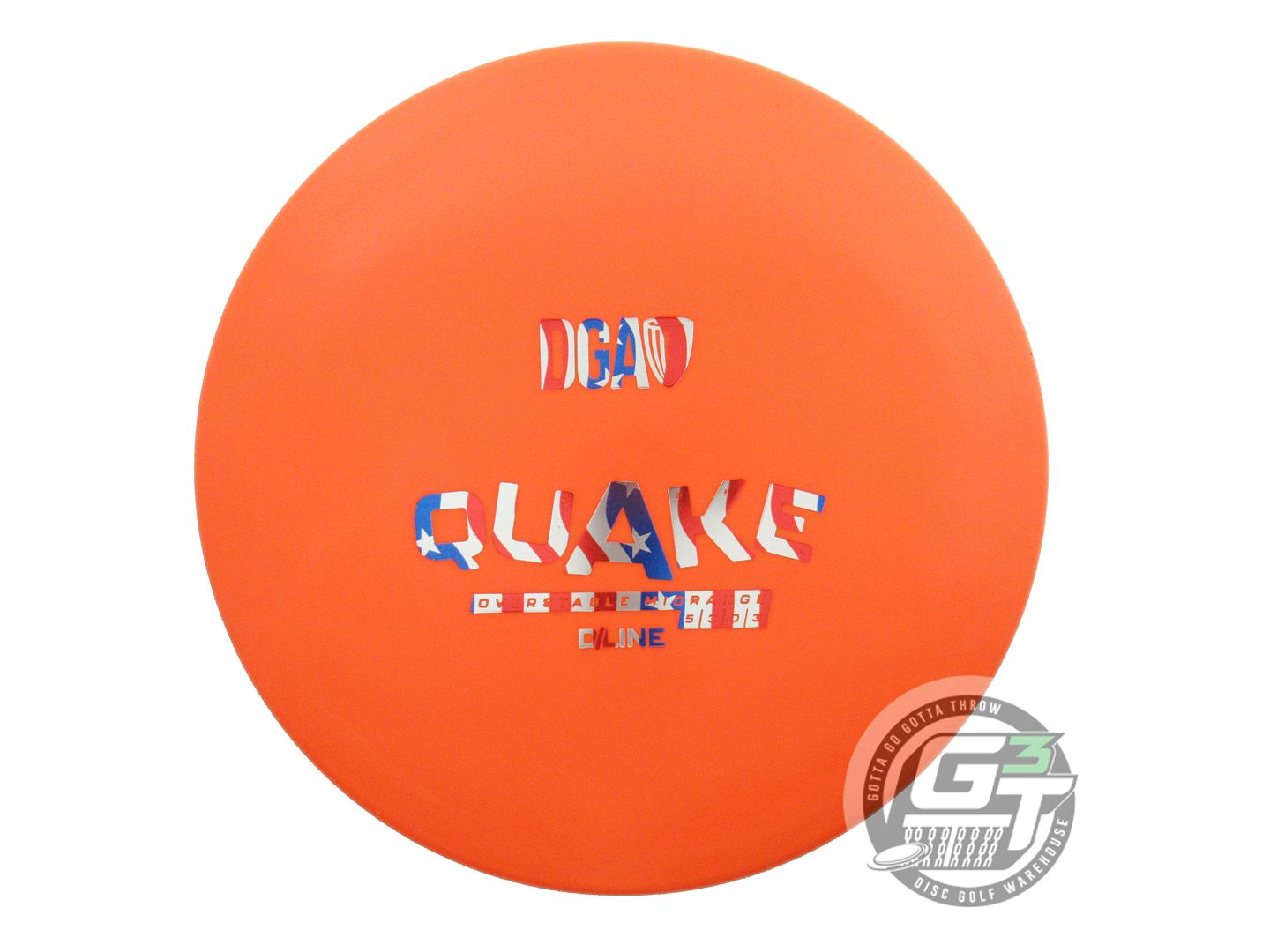 DGA D-Line Quake Midrange Golf Disc (Individually Listed)