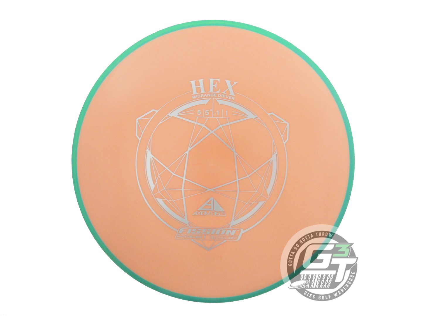 Axiom Fission Hex Midrange Golf Disc (Individually Listed)