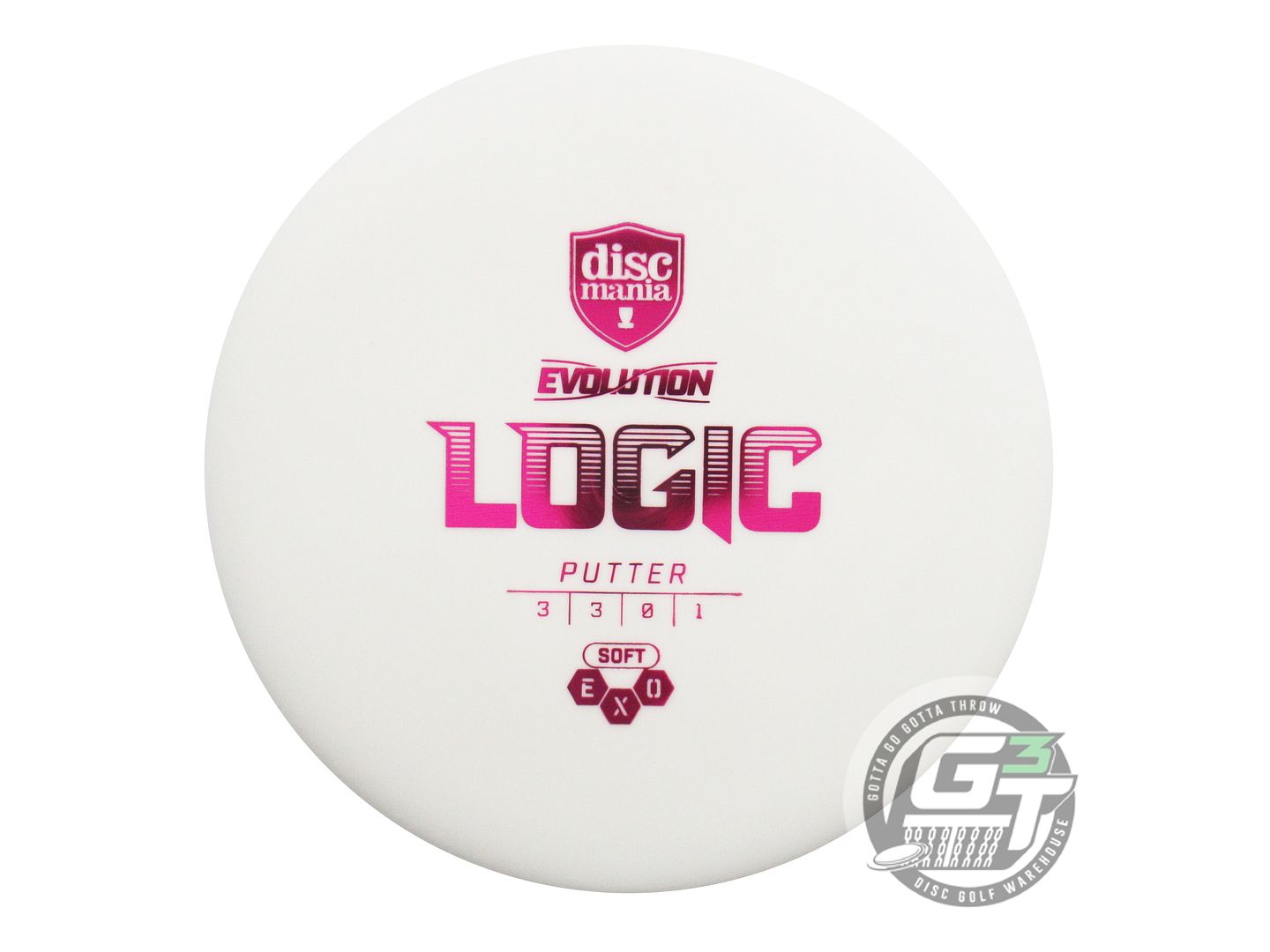 Discmania Evolution Exo Soft Logic Putter Golf Disc (Individually Listed)