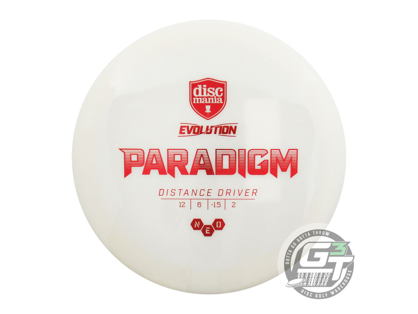 Discmania Evolution Neo Paradigm Distance Driver Golf Disc (Individually Listed)