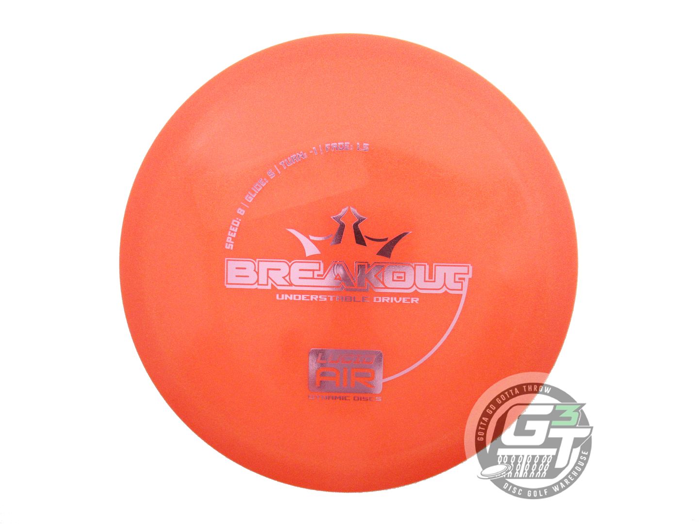 Dynamic Discs Lucid AIR Breakout Fairway Driver Golf Disc (Individually Listed)