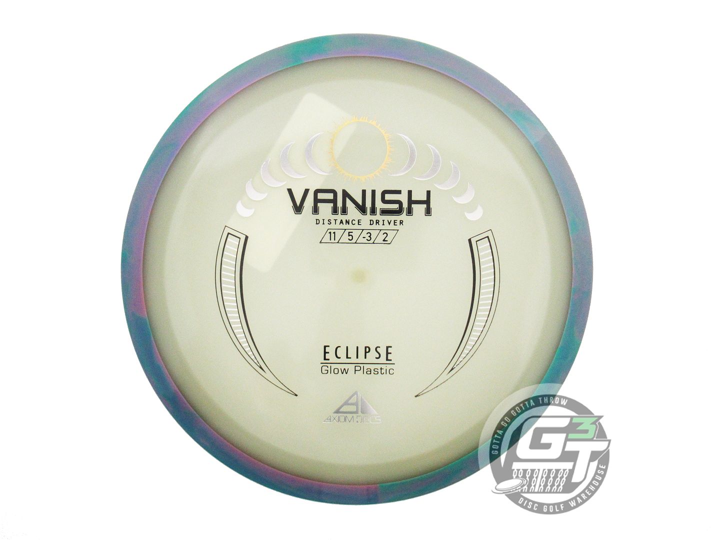 Axiom Eclipse 2.0 Glow Proton Vanish Distance Driver Golf Disc (Individually Listed)