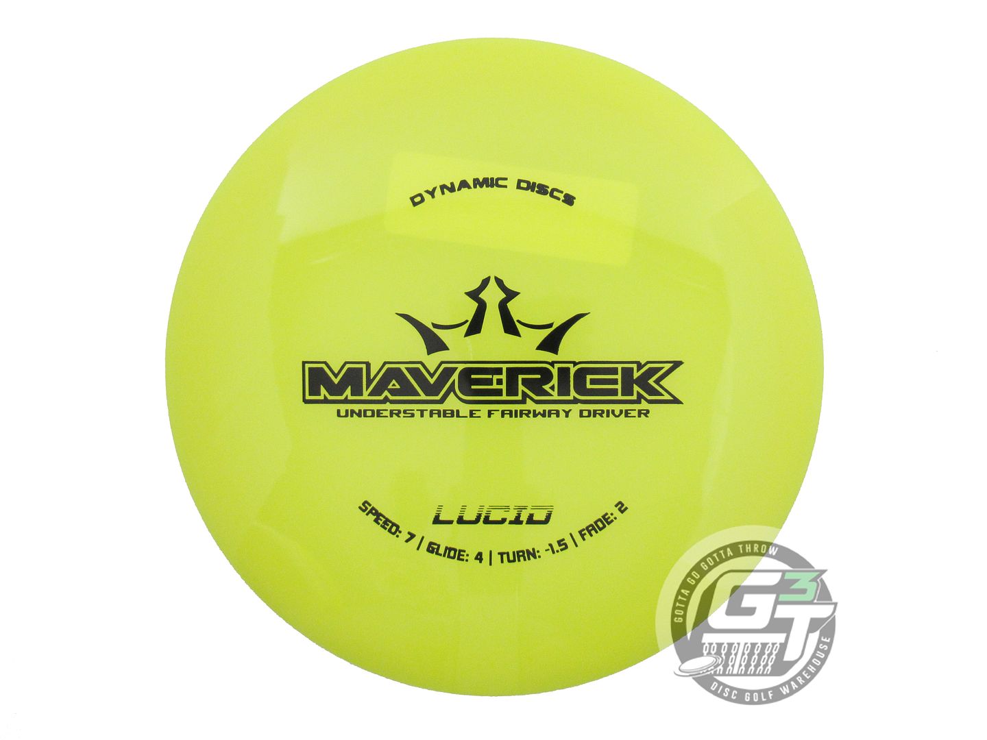 Dynamic Discs Lucid Maverick Fairway Driver Golf Disc (Individually Listed)