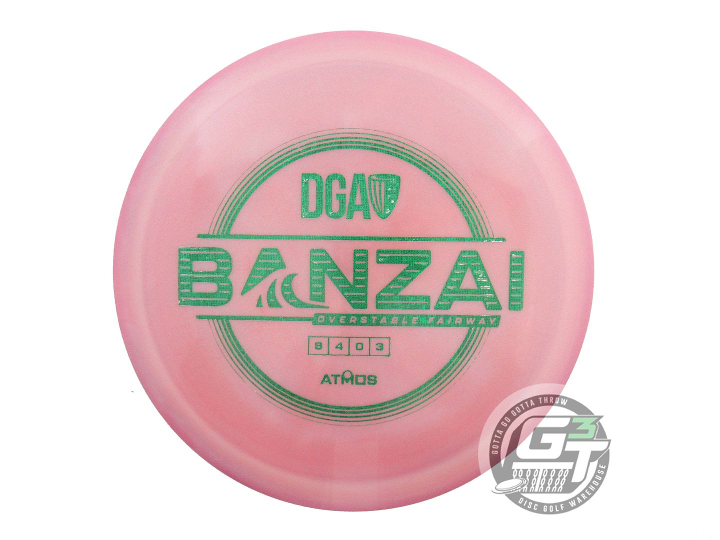 DGA Atmos Banzai Fairway Driver Golf Disc (Individually Listed)