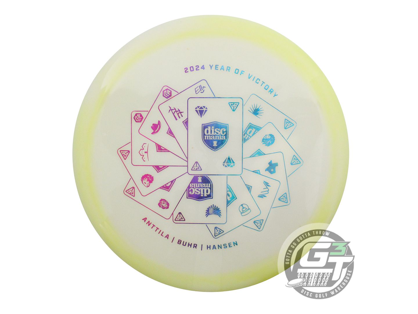 Discmania Limited Edition 2024 Year of Victory Anttila / Buhr / Hansen Color Glow Horizon C-Line PD Power Driver Distance Driver Golf Disc (Individually Listed)