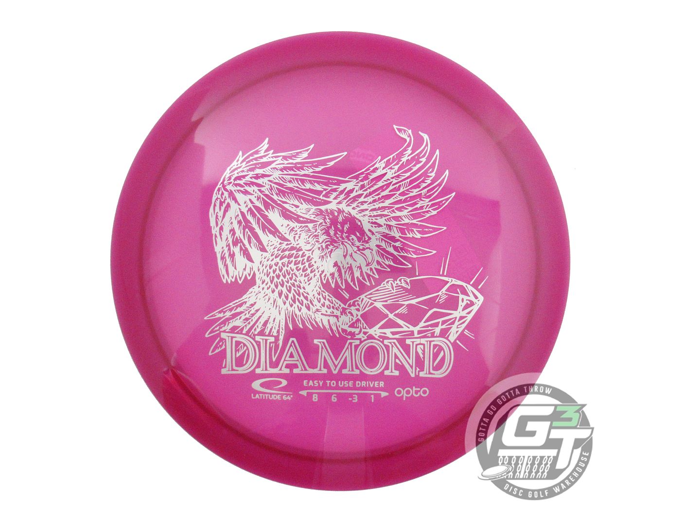 Latitude 64 Opto Line Diamond Fairway Driver Golf Disc (Individually Listed)