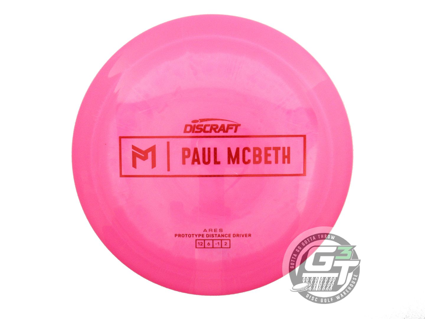 Discraft Limited Edition Prototype Paul McBeth Signature ESP Ares Distance Driver Golf Disc (Individually Listed)