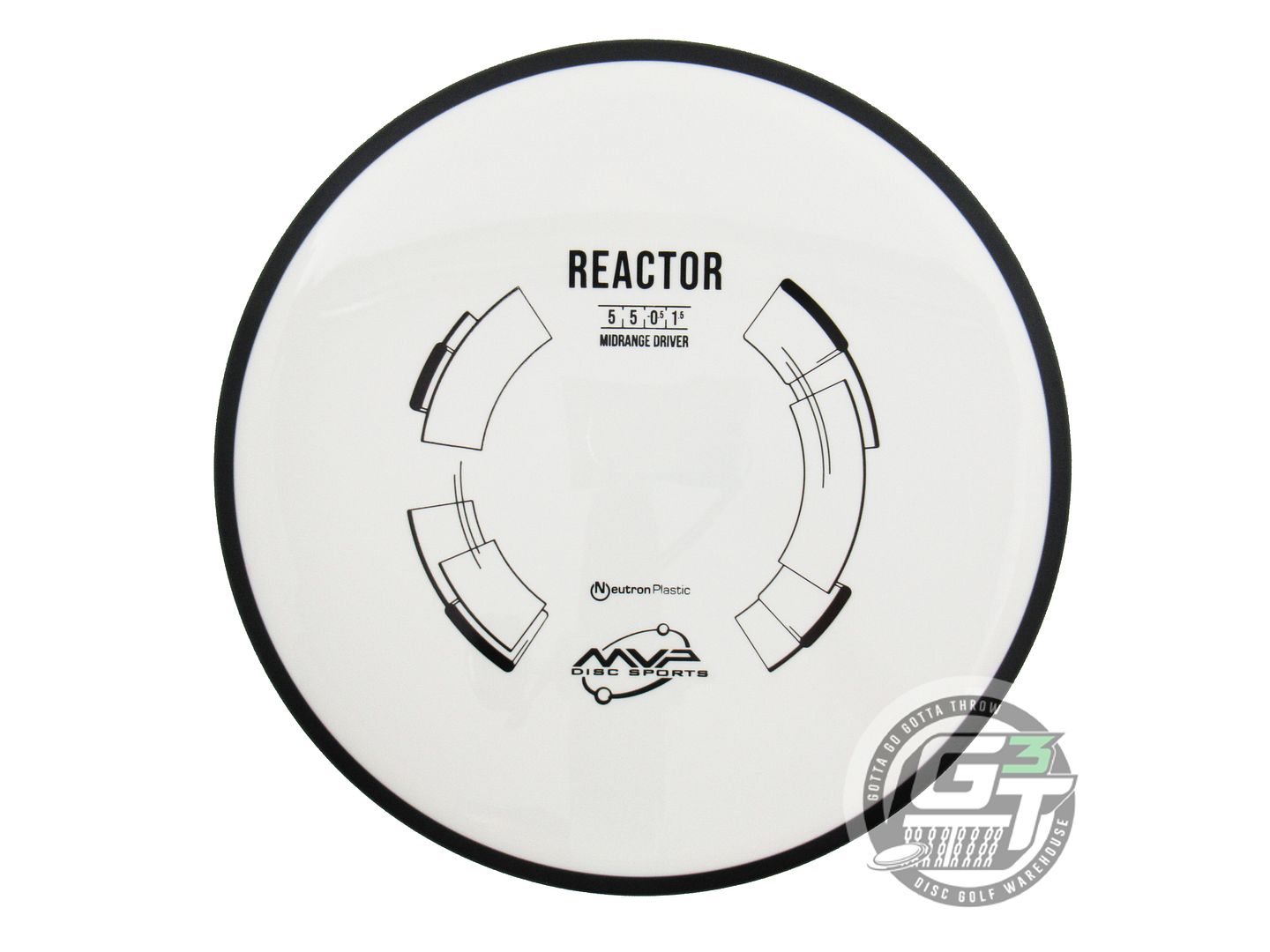 MVP Neutron Reactor Midrange Golf Disc (Individually Listed)