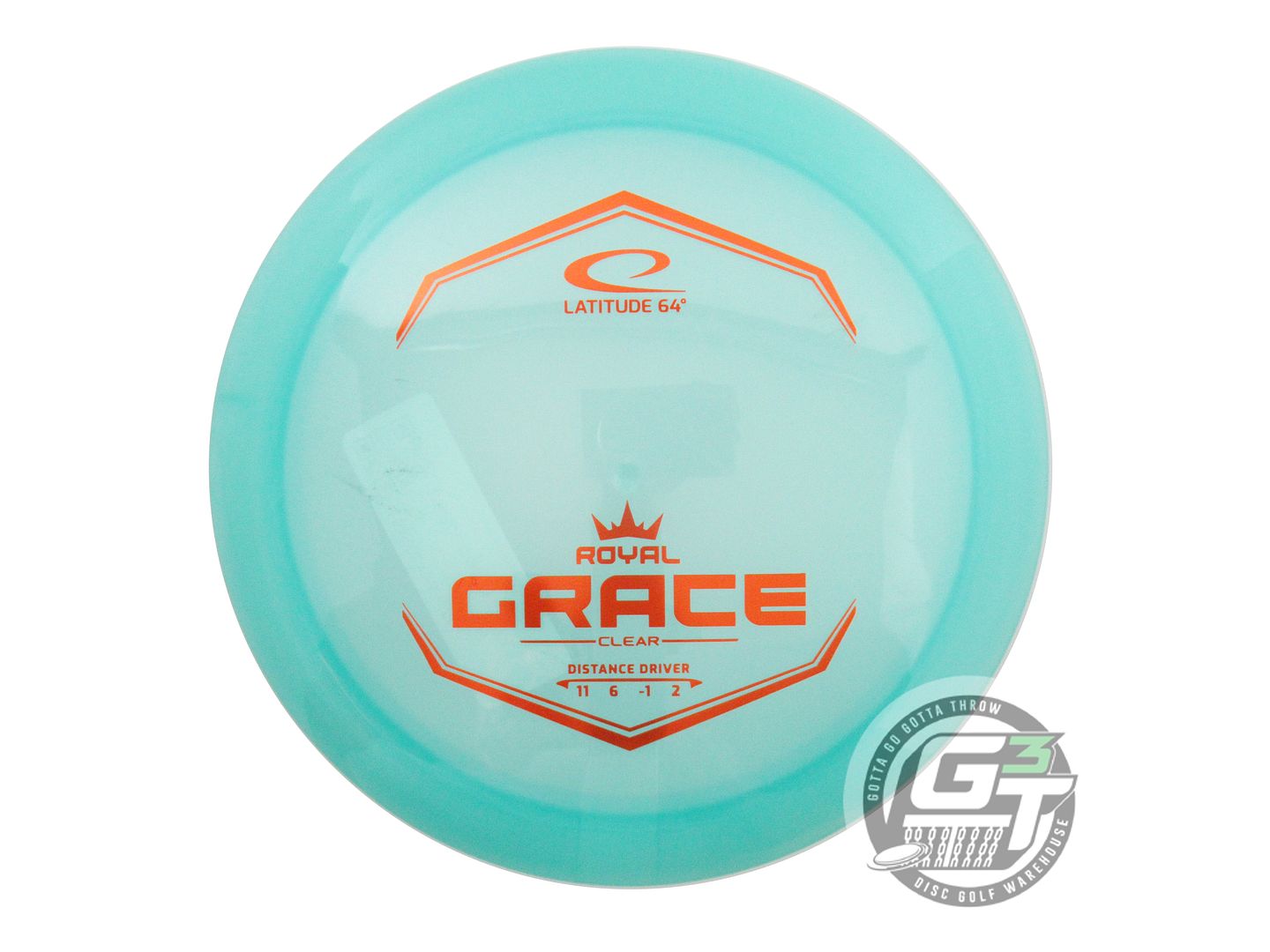 Latitude 64 Royal Clear Grace Distance Driver Golf Disc (Individually Listed)