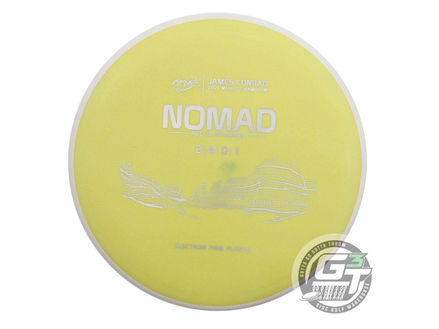 MVP Electron Firm Nomad [James Conrad 1X] Putter Golf Disc (Individually Listed)