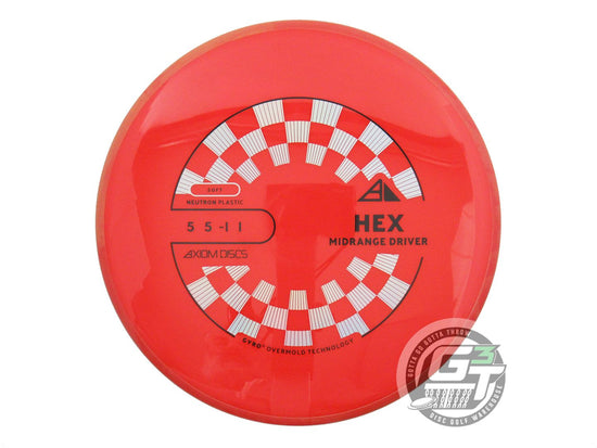 Axiom Neutron Soft Hex Midrange Golf Disc (Individually Listed)