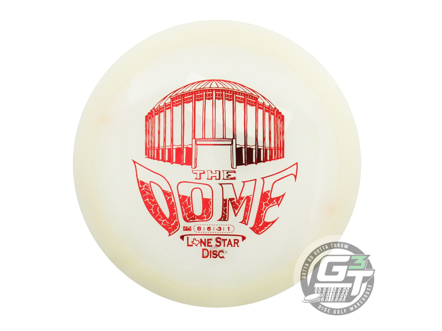 Lone Star Artist Series Glow The Dome Fairway Driver Golf Disc (Individually Listed)