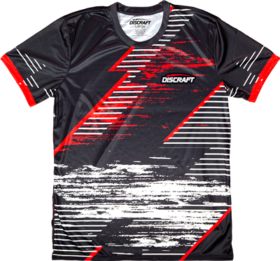 Discraft Brushed Sublimated Short Sleeve Performance Disc Golf Jersey