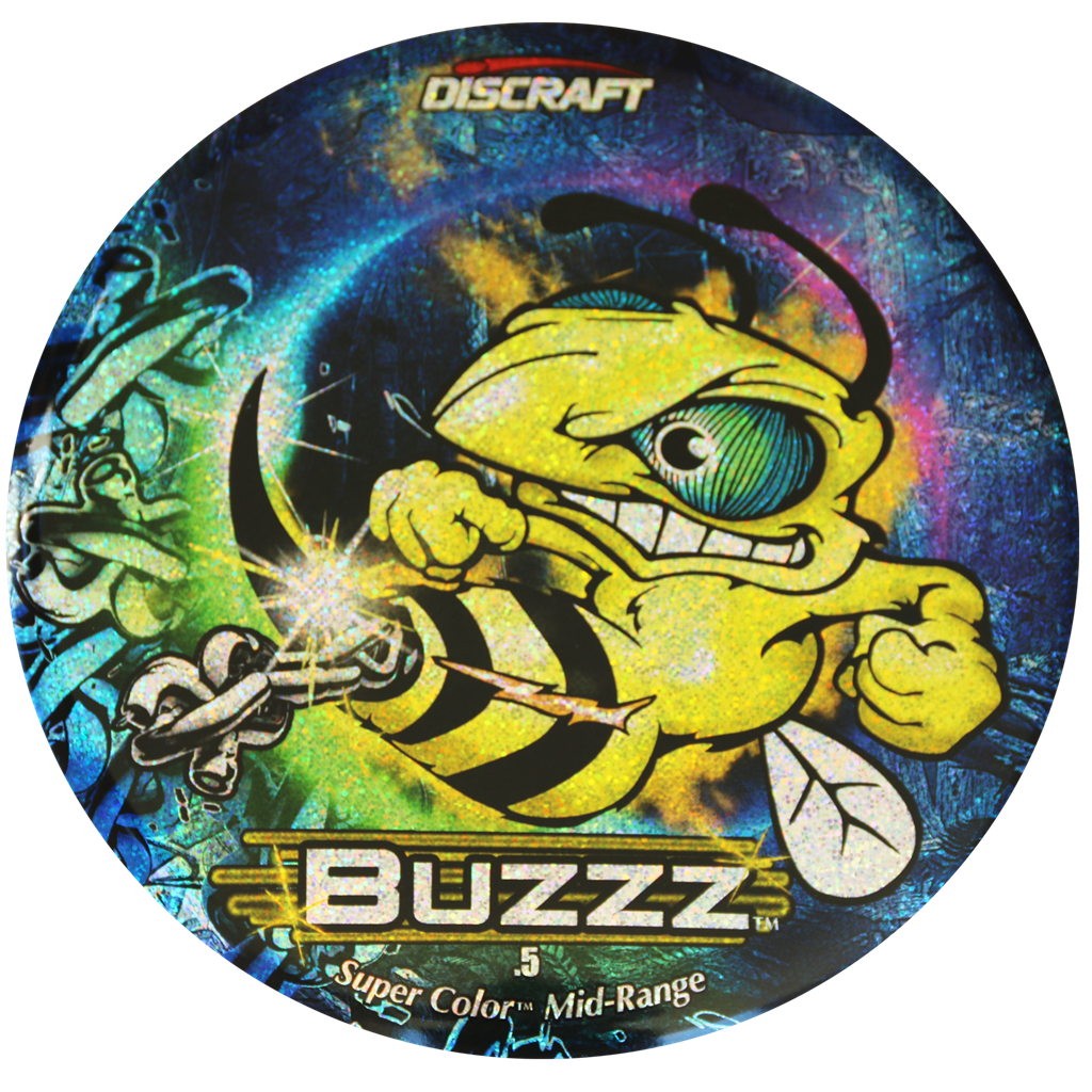Discraft Full Foil SuperColor Chains ESP Buzzz Midrange Golf Disc