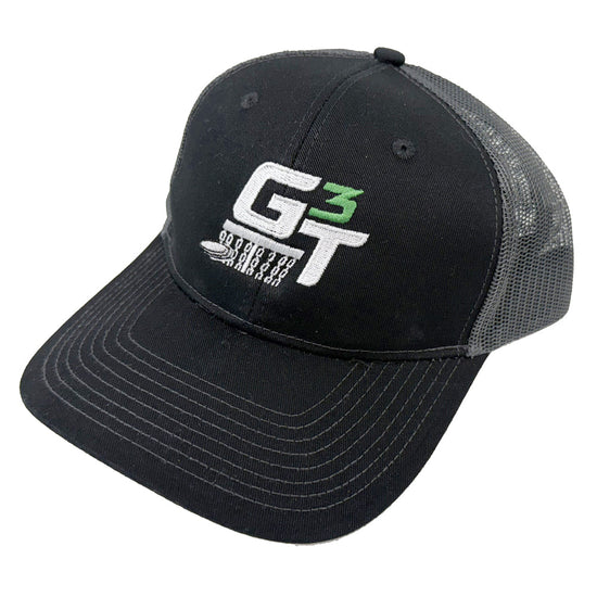 Gotta Go Gotta Throw G3T Logo Snapback Port Authority Mesh Trucker Disc Golf Hat