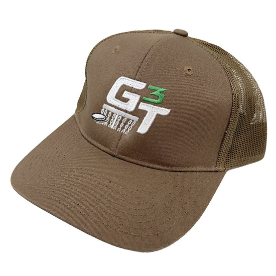 Gotta Go Gotta Throw G3T Logo Snapback Port Authority Mesh Trucker Disc Golf Hat
