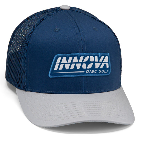 Innova Woven Patch Burst Logo Adjustable Mesh Trucker Disc Golf Hat