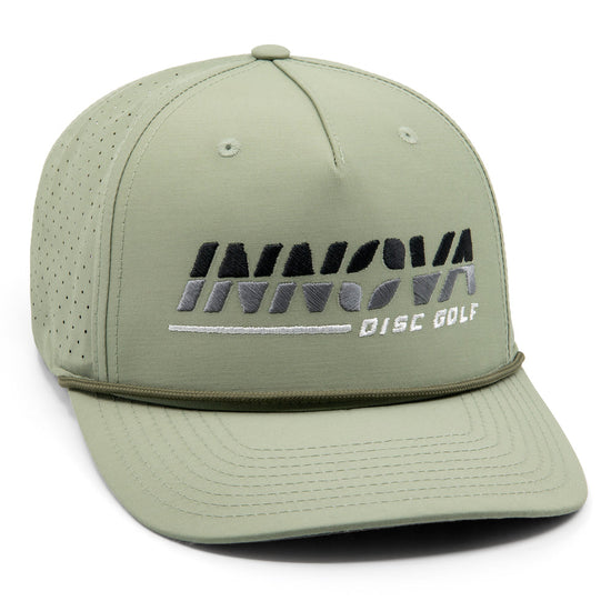 Innova Big Burst Logo Tech Rope Adjustable Performance Disc Golf Hat
