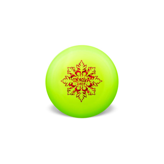 Innova Limited Edition 2025 Holiday Snowflake Luster Champion Mini Marker Disc