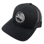 Minnesota Preserve Black Bear Logo Snapback Sport-Tek Mesh Trucker Disc Golf Hat