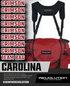 Revolution Carolina Team V3 Disc Golf Bag - Crimson