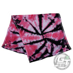 Team Grundy Tye Dye Customs Waffle Weave Disc Golf Towel