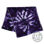 Team Grundy Tye Dye Customs Waffle Weave Disc Golf Towel