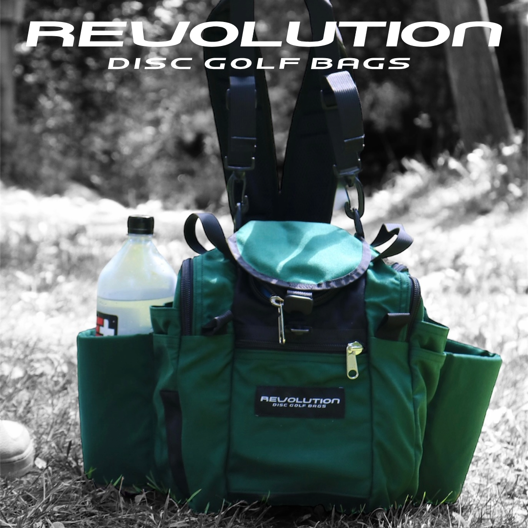 Revolution Mini Deluxe V3 Disc Golf Bag - Olive Green