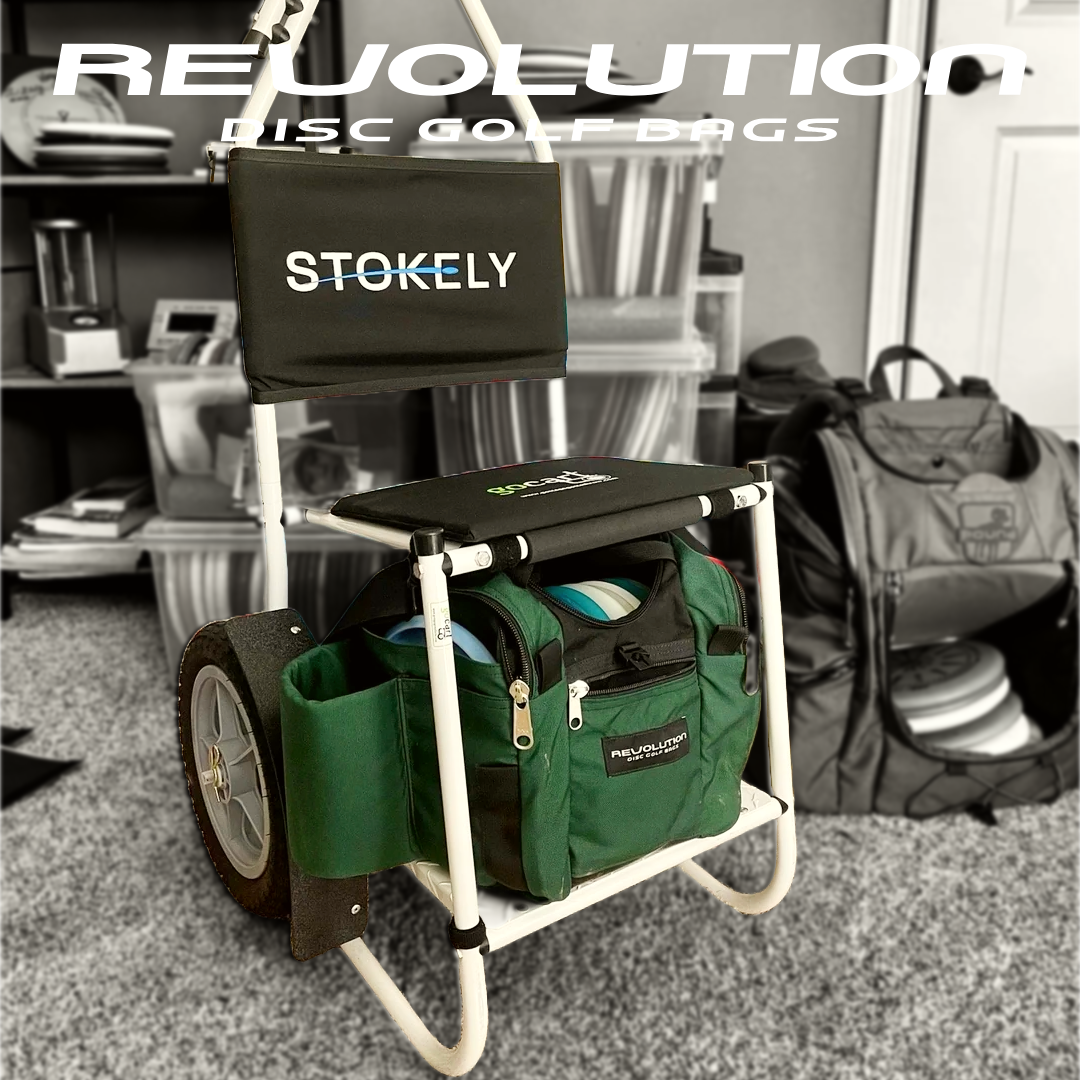 Revolution Mini Deluxe V3 Disc Golf Bag - Forest