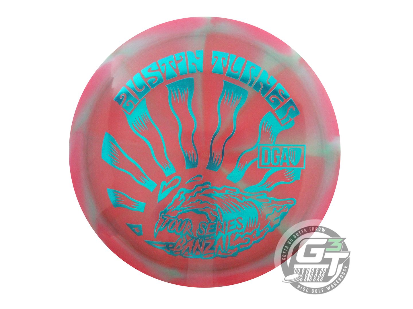 DGA Limited Edition 2023 Tour Series Swirl Tour Series Banzai Fairway Driver Golf Disc (Individually Listed)