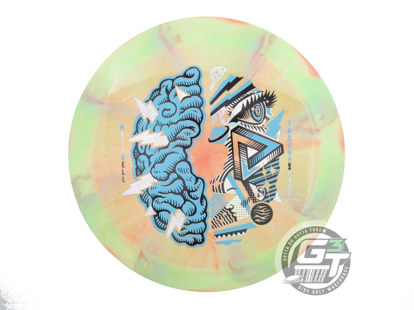 Thought Space Athletics Limited Edition 2022 Signature Series Matt Bell Nebula Aura Synapse Distance Driver Golf Disc (Individually Listed)