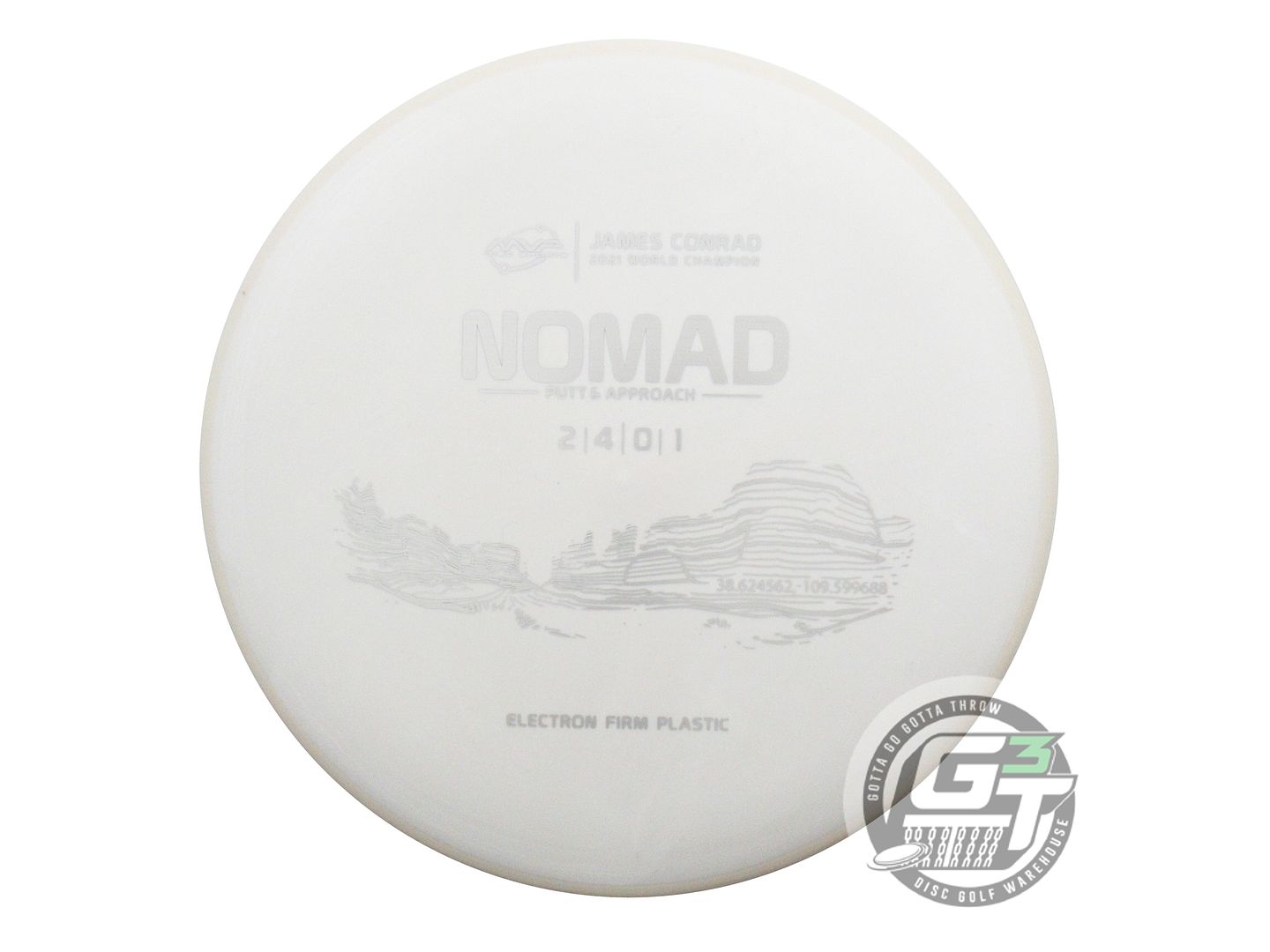 MVP Electron Firm Nomad [James Conrad 1X] Putter Golf Disc (Individually Listed)